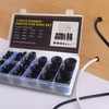 170PCS Rubber Grommet Kit, Closed Rubber Hole Plug, Rubber Grommets