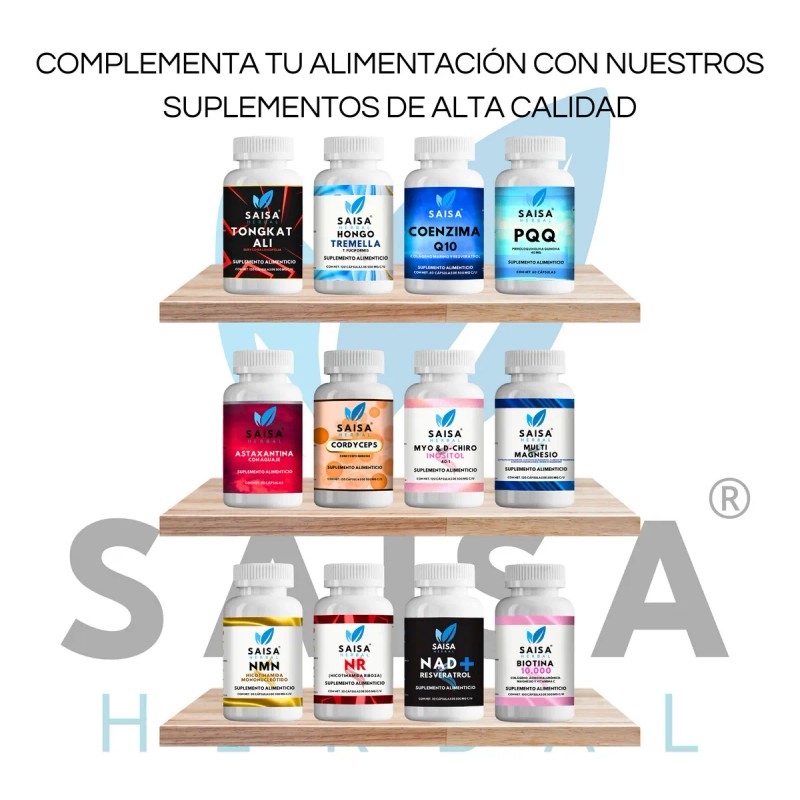 Bacopa Monnieri 450 Mg | 120 Cápsulas | Saisa Herbal