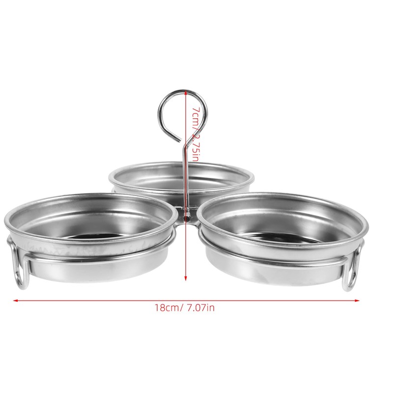 Cabilock Steam Eggs Mold Poached Egg Holder Tray Egg Poacher