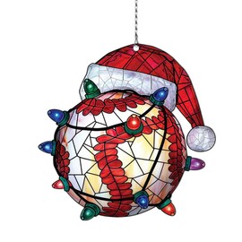 Baseball Ornament, Baseball Decor Christmas Tree, Baseball Lovers Gift, Acrylic Baseball Ornament Christmas Decorations