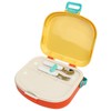 Bento Lunch Box ABS Separate Compartments with Buckle Handle Leakage