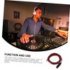 DOITOOL 2m Banana Plug Speaker Cable PVC Material Speaker Wire