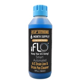 iFLO® Smart Automated A/C Drain Line Cleaner Cartridge, 6 Month Supply, Includes 1 Pack of 36oz