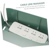 KOMBIUDA 1Pc Stylish Cable Storage Case Wire Storage Box for