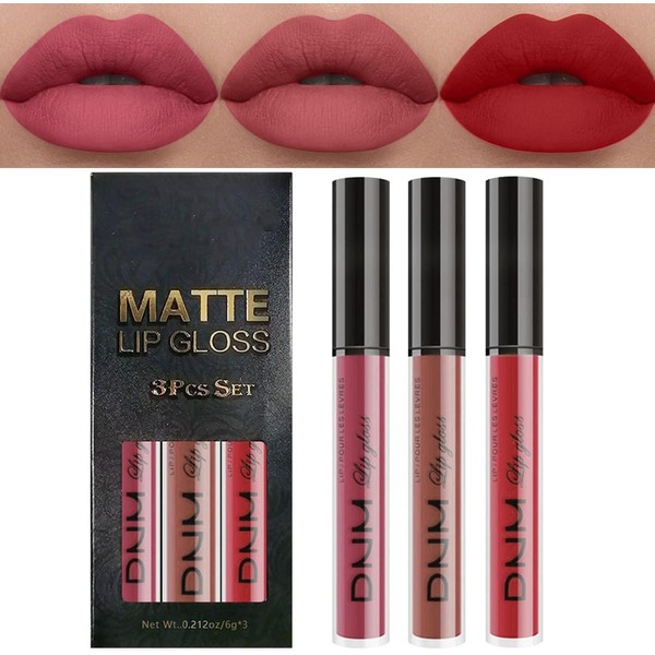 Lápiz Labial Mate De 3 Colores, Calendario De Adviento Maquillaje