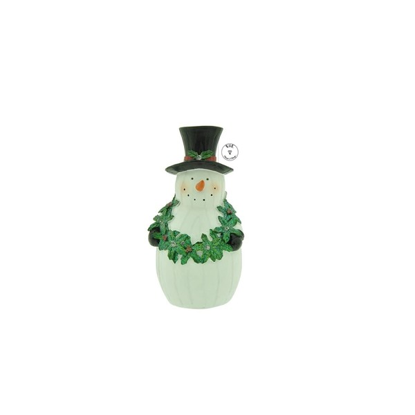 VE Christmas LED Light Up Holiday Snowman Statue Figurine Decoration,