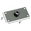 Raider CRP-1212 Placa de manivela de 1,27 cm Tuerca roscada