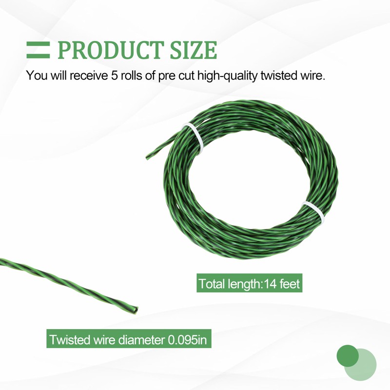 A AIRMACHIN AL2420PB String Trimmer Line for EGO String Trimmer，Green-5