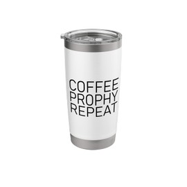 Coffee Prophy Repeat Dental Hygienist Stainless Steel Insulated Tumbler