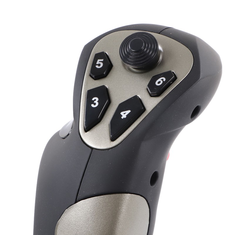 PC Joystick 2113 Pro Simulation USB Game Controller with Vibration