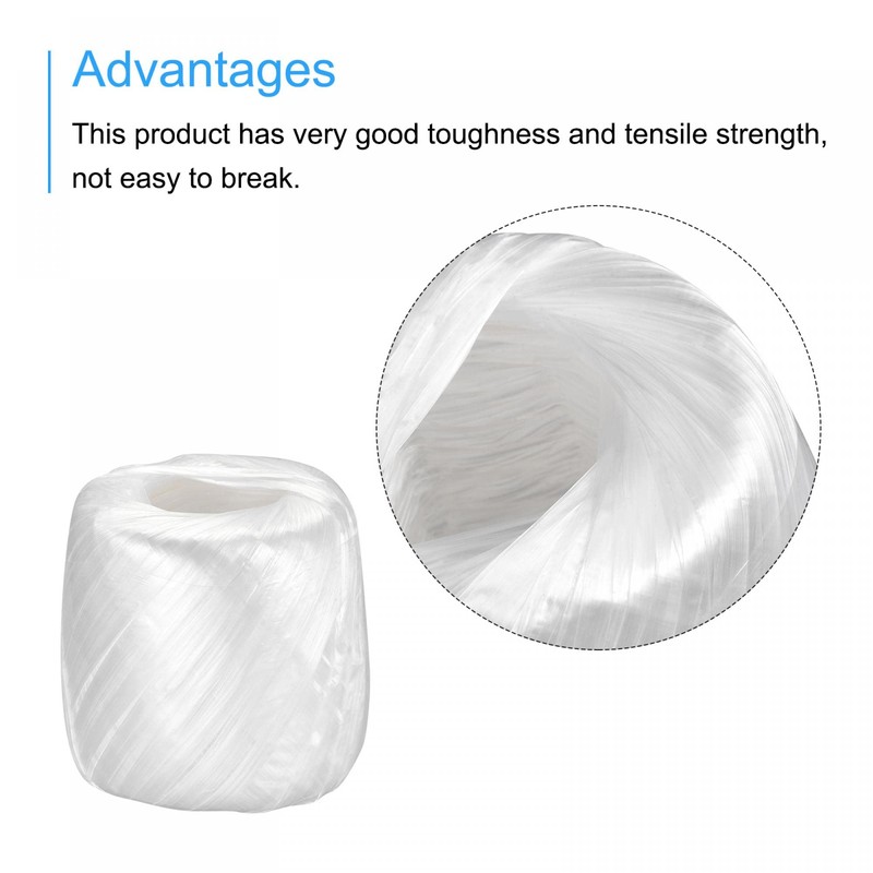 sourcing map Polyester Nylon Plastic Rope Twine Household Bundled for