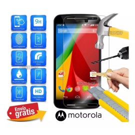 Tempered Glass Mica Cristal Templado Motorola Moto E3 Gorilla Glass 9h Pro+