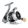 KastKing Verus Spinning Fishing Reel, Size 4000, Silver, 6.2:1