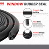 M M SEALS E009-10F EPDM Dense Rubber Window Locking Gasket