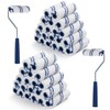 40 Pack 4 Inch Microfiber Paint Roller, Small Paint Roller