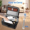 MIUUIPI Foldable Clothes Rack, Portable, Sturdy Extendable Clothes Rail, Stainless