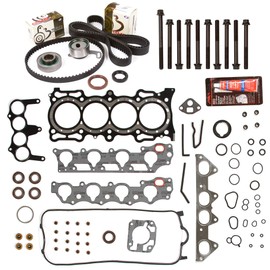 Mizumo Auto MA-4216975279 Head Gasket Set Timing Belt Kit Compatible With/For 98-02 Acura Honda 2.3L SOHC 16v