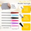 6 Piece Nail Files Natural Nails Set, Double-Sided Nail Files