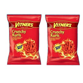 Vitner’s VITNER'S Krunchy Kurls Pack of ( 2 ) 8.75 oz Bags Bundle