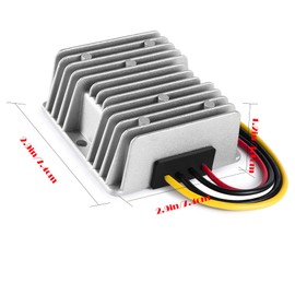 MGGi DC to DC Voltage Reducer 60V 72V Step Down to 12V 5A 60W, Waterproof Converter Regulator, Power Supply Module Buck Transformer, for Golf Cart, forklifts, Car