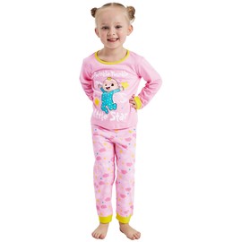 Girls Cocomelon Pyjamas Little Star Character Nightwear (Cocomelon, 3-4 Years)