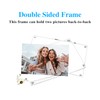 HETOOSHI Acrylic Picture Frame, Picture Frame Without Frame, Double-Sided Frameless
