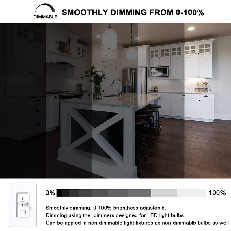 G8 LED Bulb Dimmable 3W Mini Thin Puck Light Equivalent