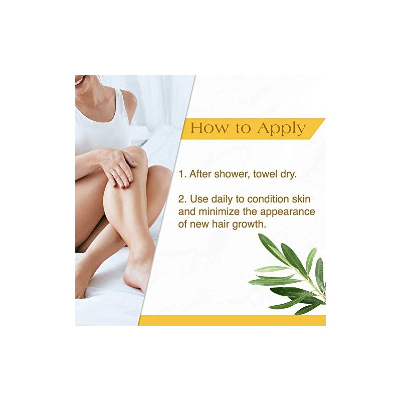 Gigi Slow Grow Lotion with Argan Oil, 8 Ounce