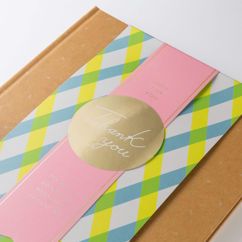 Takasho Gift WRAPPING ALBUM L Neon Yellow