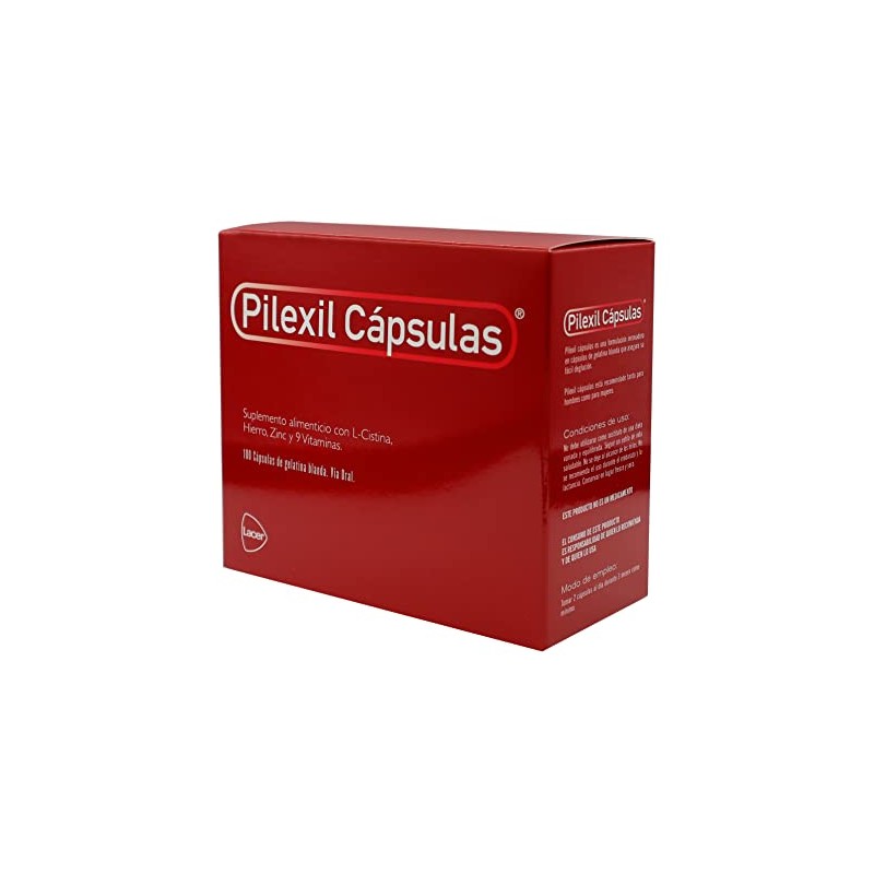 Pilexil Cápsulas de Gelatina Blanda caja c/100