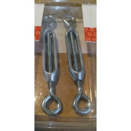 BARON NOS BARON B07311 EYE TO EYE ZP TURNBUCKLE 3/16"×5-5/8" 2PCS IN PACK