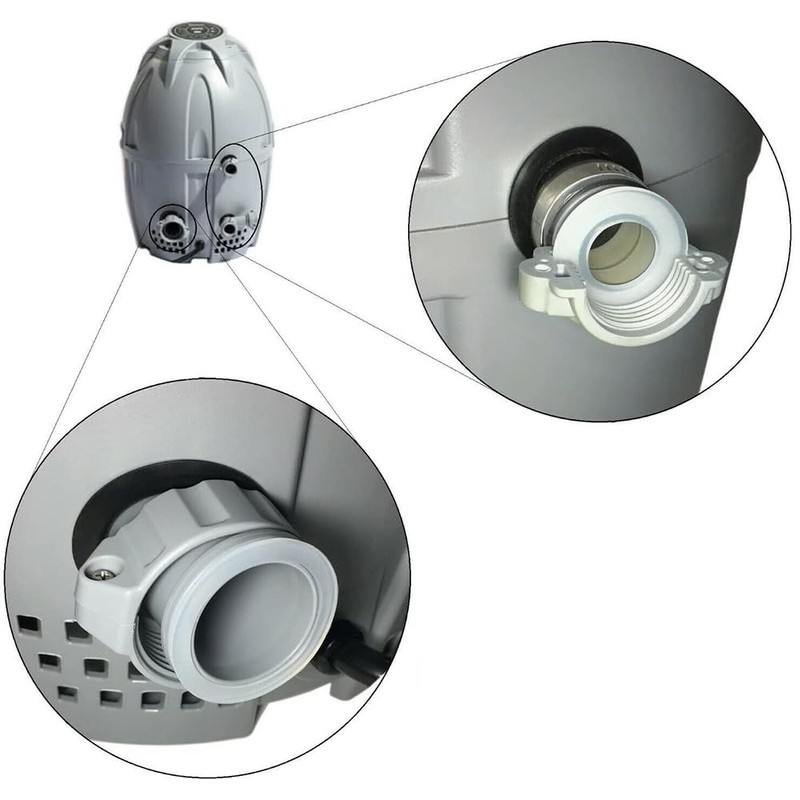 3Pcs Connector Seals Washers for Coleman for Lay-Z-spa,A and B/C