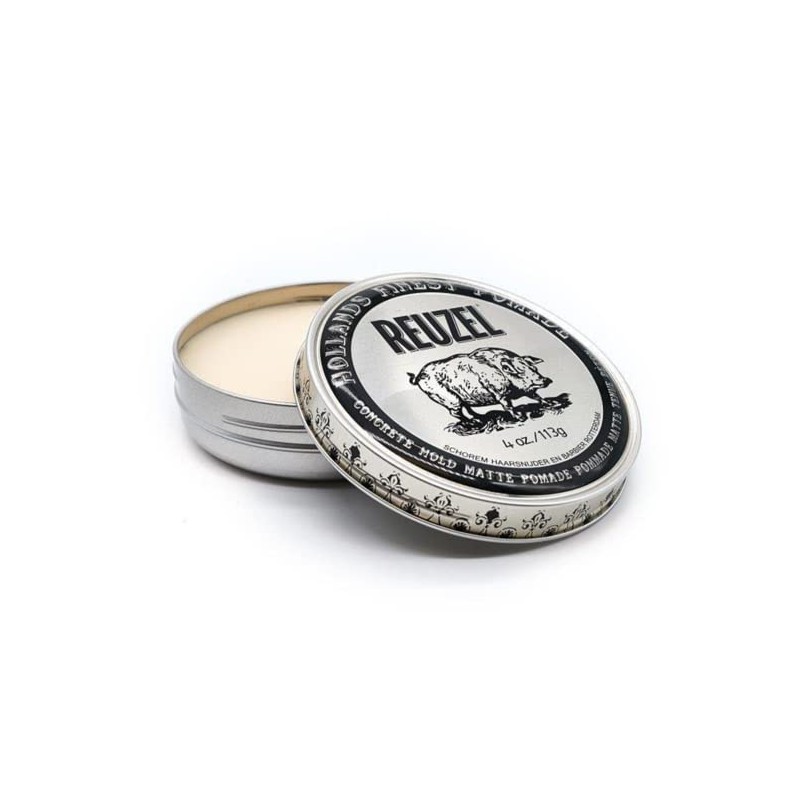 REUZEL Pomade Concrete Hold Mat, 4.9 oz (113 g)