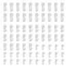 Non-Trace Picture Hooks Kit for Hard Walls, 70 Pcs Assorted