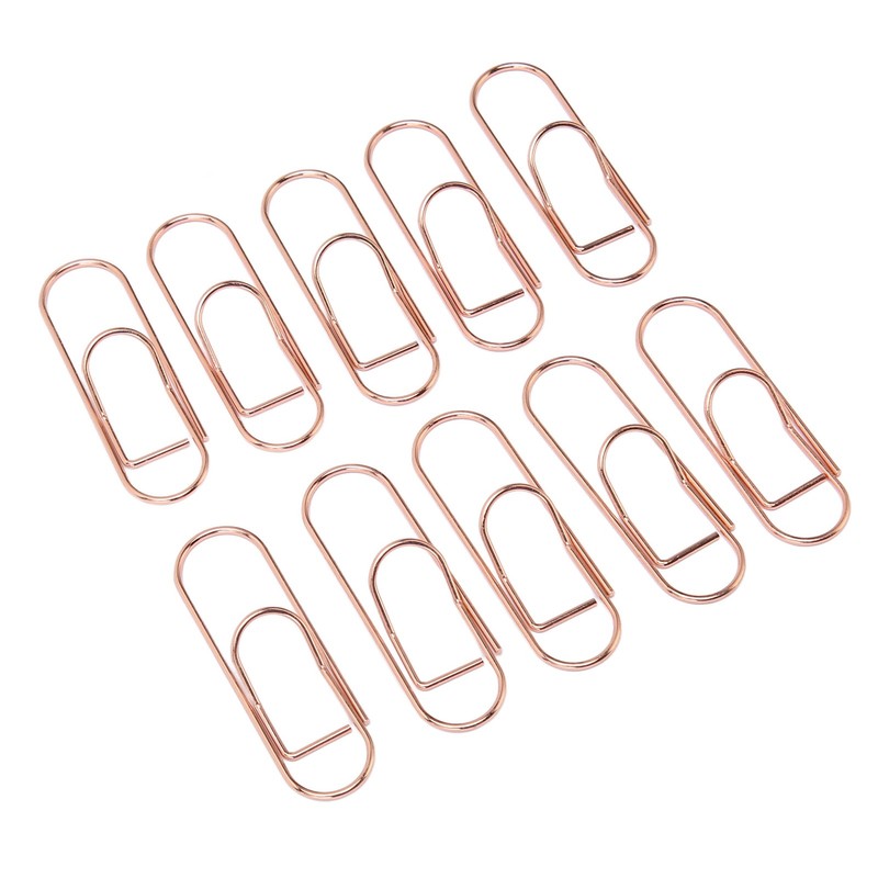 66pcs Metal Pen Clips for Student Slip Resistance Rust Prevention