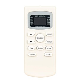 VINABTY GYKQ-34 Replacement Remote Compatible with Soleus TM-PAC-08E3 Room Air Conditioner Compatible with Black Decker BPACT10WT BPACT12WT Room Air Conditioner