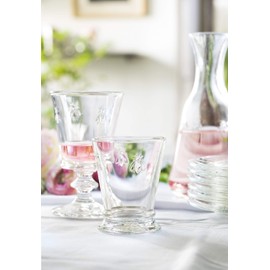 La Rochere Napoleon Bee Tumbler Set of 6 – La Rochere Bee Glassware Sets – Fancy Glassware Drinking Glasses (6 oz)