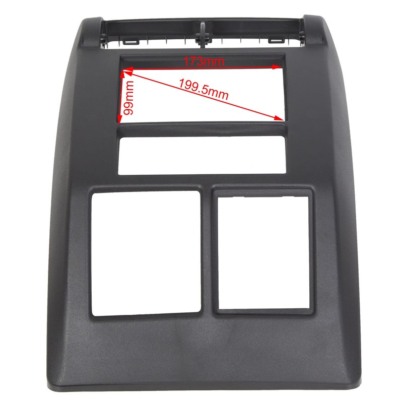 IwbwlAg Double Din Dash Install Bezel Radio Stereo Kit for