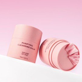 House of Hur-Bálsamo limpiador purificante, fórmula tipo sorbete, práctico molinillo: elimina eficazmente los residuos de maquillaje y los puntos negr