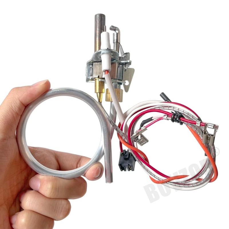 BOVZOR 100112330 Water Heater Pilot Assembly, Replaces 9007876 Thermopile Replacement