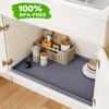 FLATO Waterproof Under Sink Mat 34" x 19" Shelf Liner