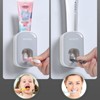 AIMALL Wall Mount auto ands Free Toothpaste Dispenser Automatic Toothpaste