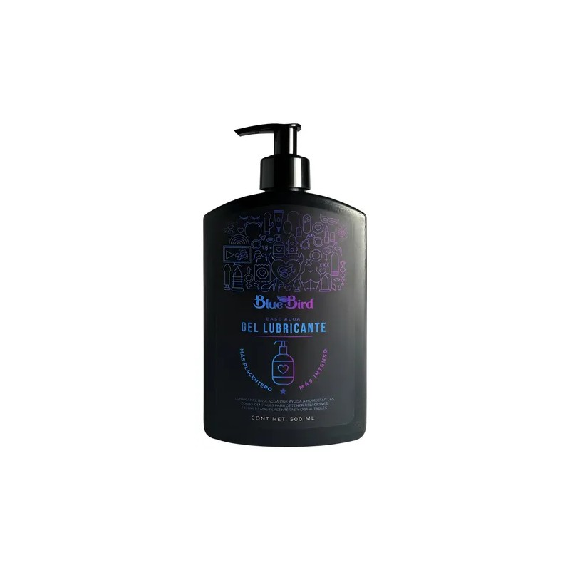 Lubricante Intimo, Blue Bird, 500 Mls (exótico)