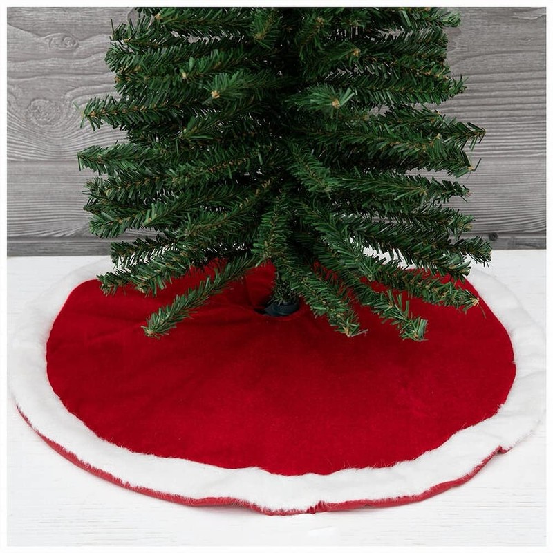 Mini Christmas Tree Skirts for Table Top and Miniature Trees