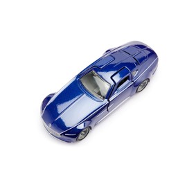 Siku 2366 Vision Mercedes-Maybach 6, 1:50, Metal/Plastic, Dark Blue, Toy Car for Children, Double Doors for Opening