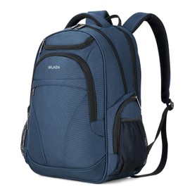 MILADA Travel Backpack For Men Laptop Backpack Women Business Carry On Backpack Airline Approved Fits 16.5 Inch Laptop Bag Work Backpack, Blue