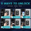 SFW NEW Smart Lock Box, Fingerprint Key Box Bluetooth Key
