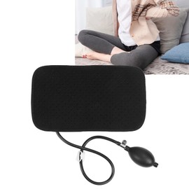 Inflatable Lumbar Support Cushion, Breathable Solid Lumbar Cushion, Washable, Portable Lumbar Support, Back Support Cushion for Office Chair, Sleeping, Car Seat