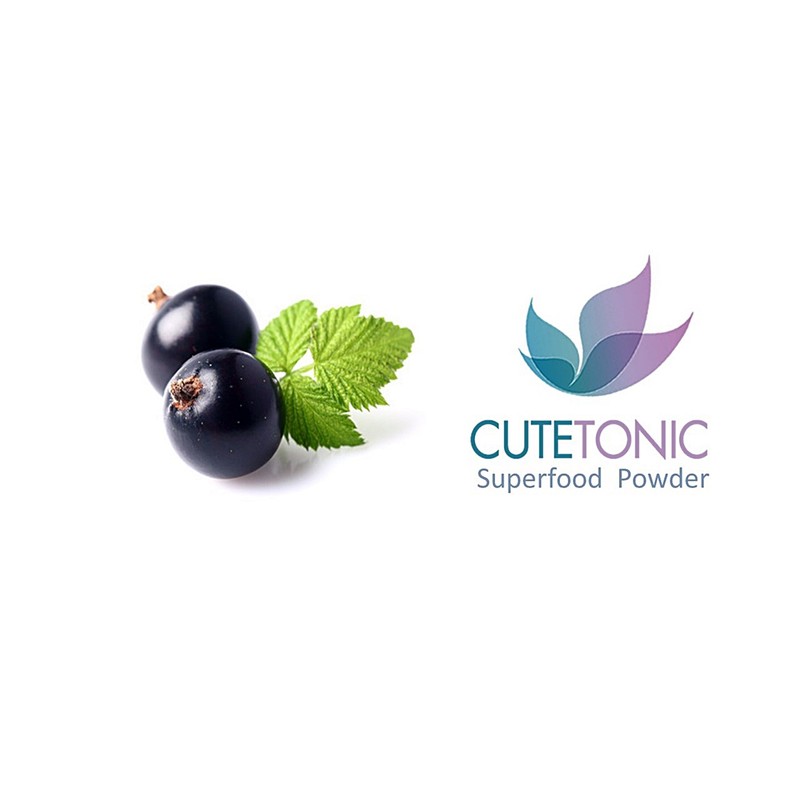 Cutetonic® Organic Blackcurrant 100% Fruit Pure Powder (100g)