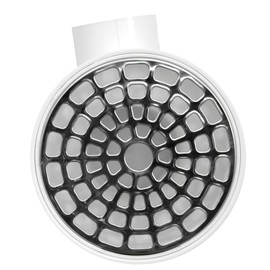 FLEXIMATIC 2271 Céspol bote compakto rejilla con cubierta de acero inoxidable